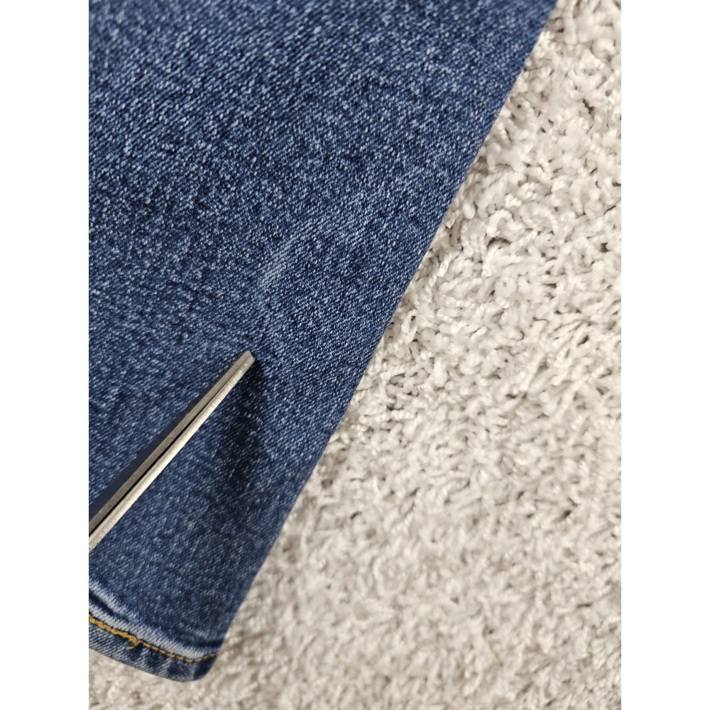 Vtg Levis 350 Relaxed Straight Jeans Womens‎ 6m (27x29) Bootcut Blue Denim Jeans - Picture 11 of 15